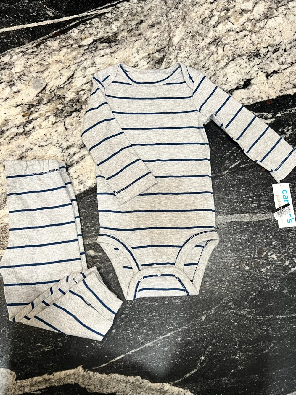 Carter’s Just One You Striped Bodysuit & Leggings Set | 12M NWT